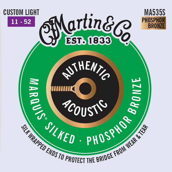 Martin Strings Authentic Marquis Silked Phosphor Bronze