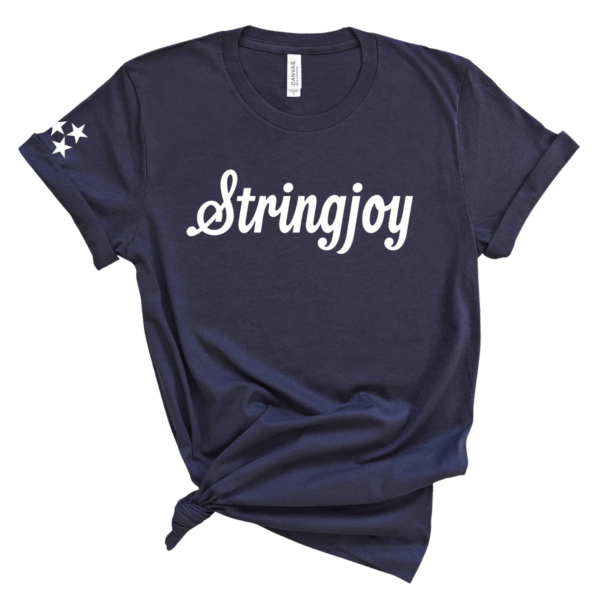 Stringjoy Navy Logo T-Shirt