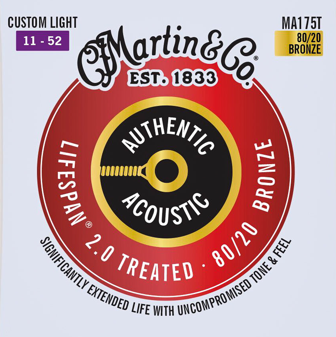 Martin Strings Authentic Acoustic SP Treated Phosphor Bronze