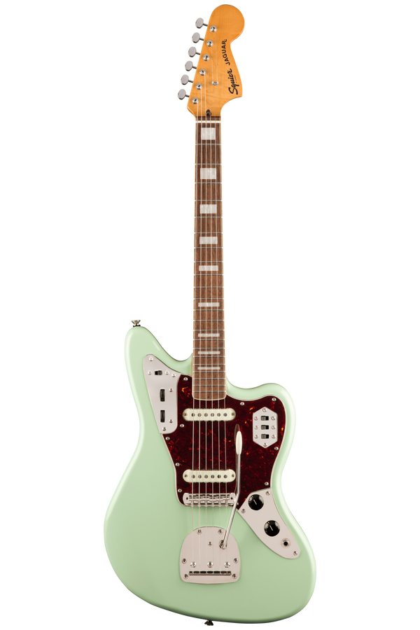 Brand New Fender Squier Classic Vibe '70s Jaguar in Surf Green