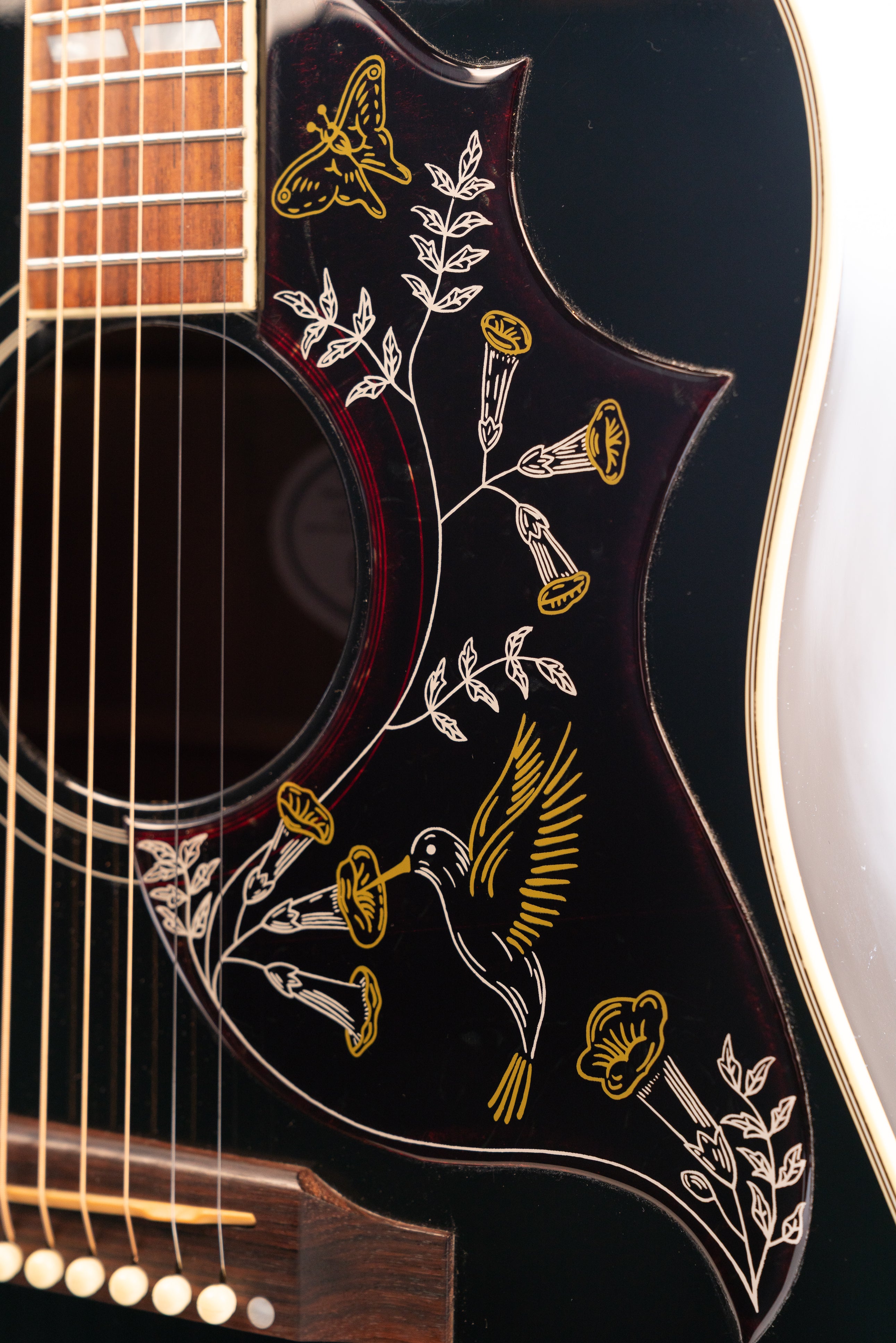 2012 Gibson Hummingbird in Ebony