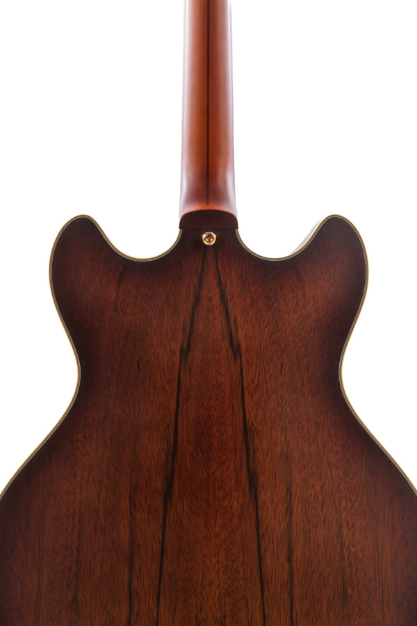 2022 D'Angelico Deluxe DC in Satin Brown Burst