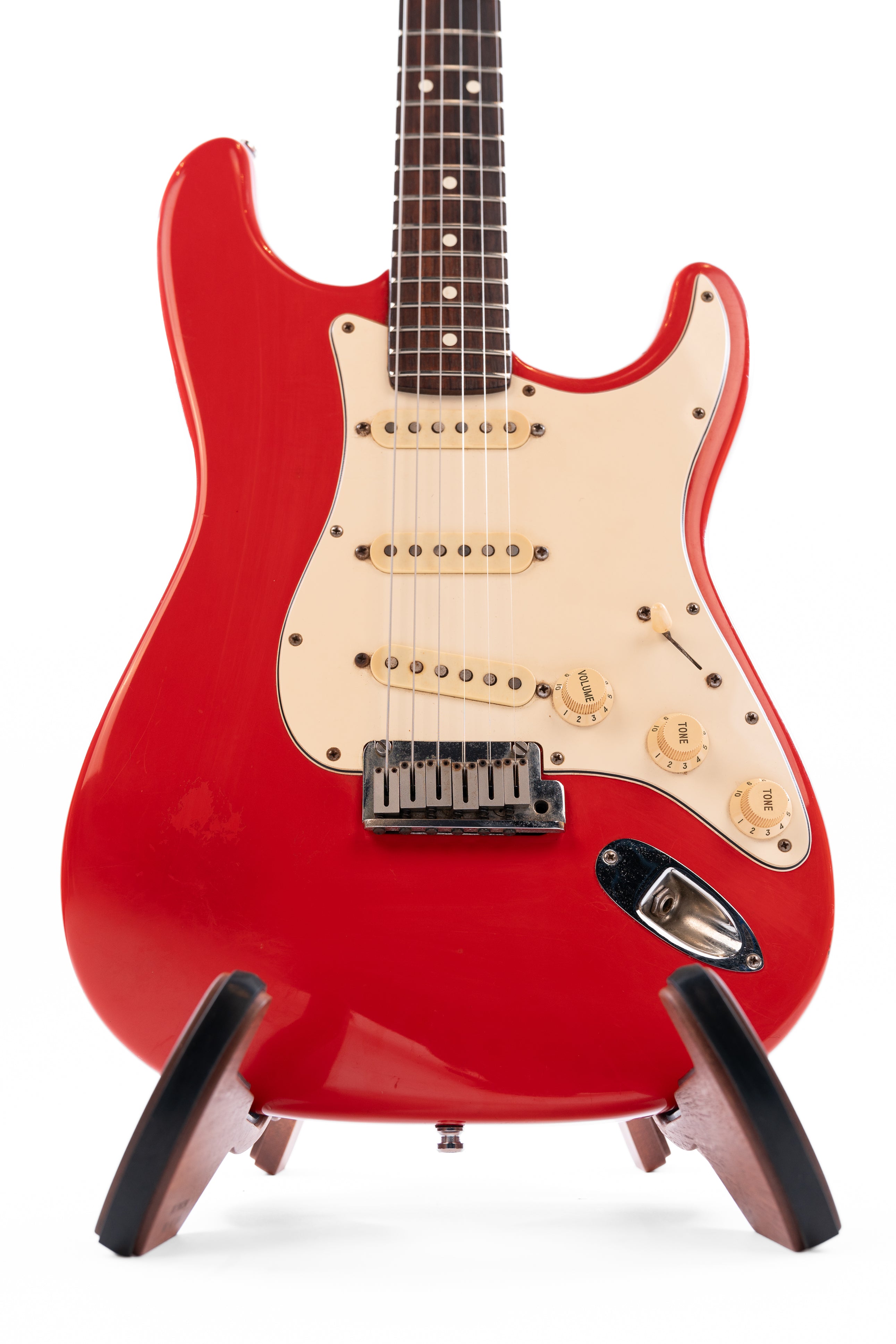 1988 Fender American Standard Stratocaster in Fiesta Red
