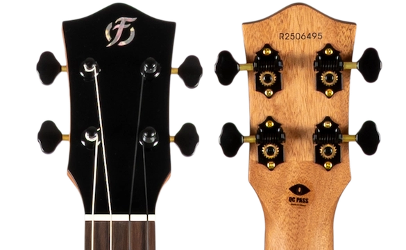 Flight Aviator Baritone Mango CE Ukulele - detail