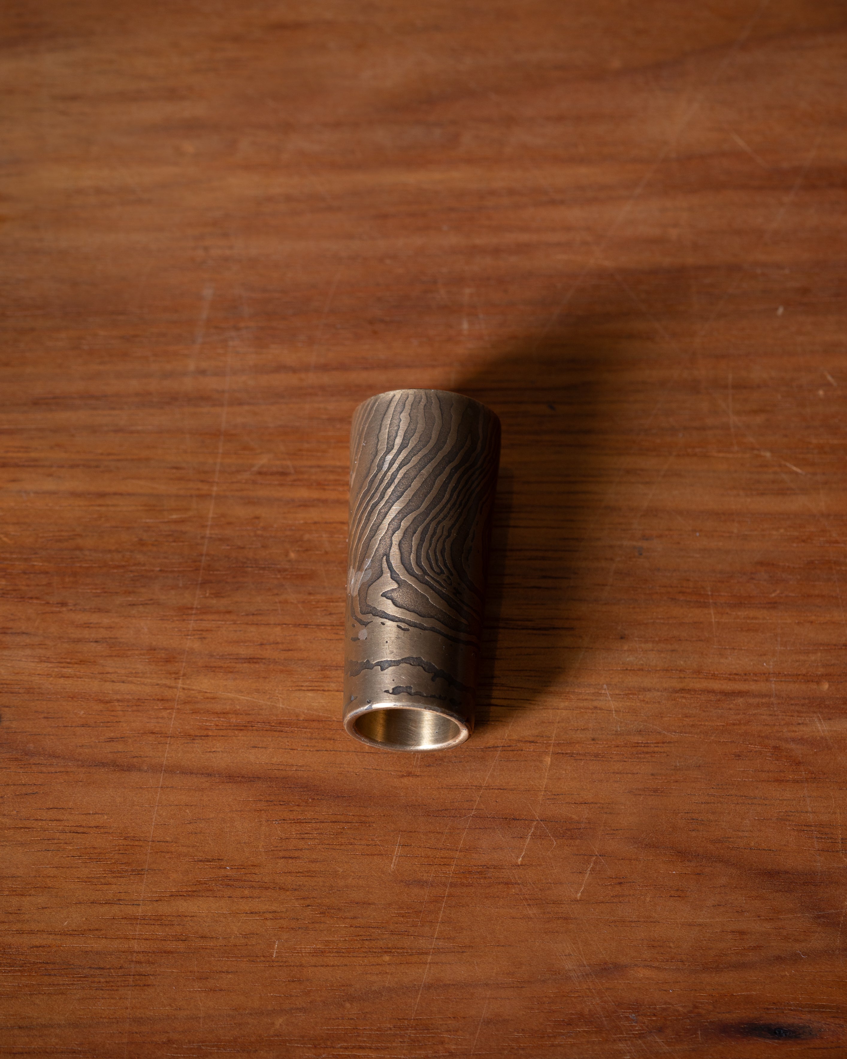 Organics Series Aged Brass Slide - Golden Rapids