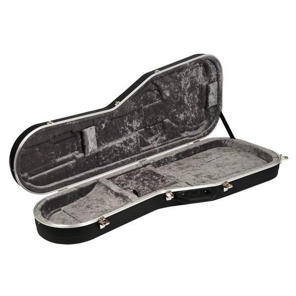 Hiscox Jaguar/Jazzmaster Electric Guitar Case - Black/Silver (preorder)