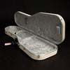 Hiscox Les Paul Electric Guitar Case - Ivory/Silver