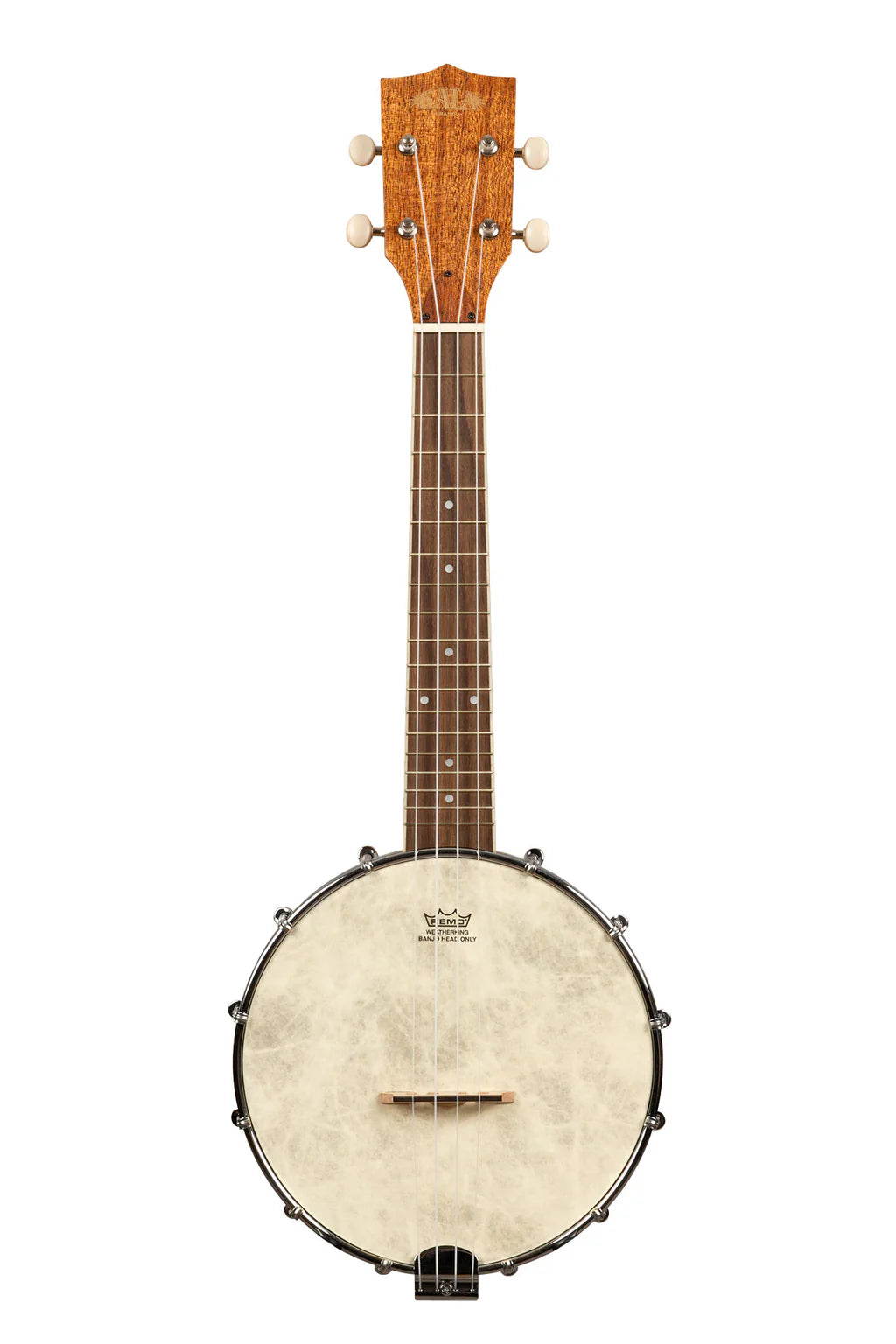 Kala Natural Mahogany Banjo Concert Ukulele