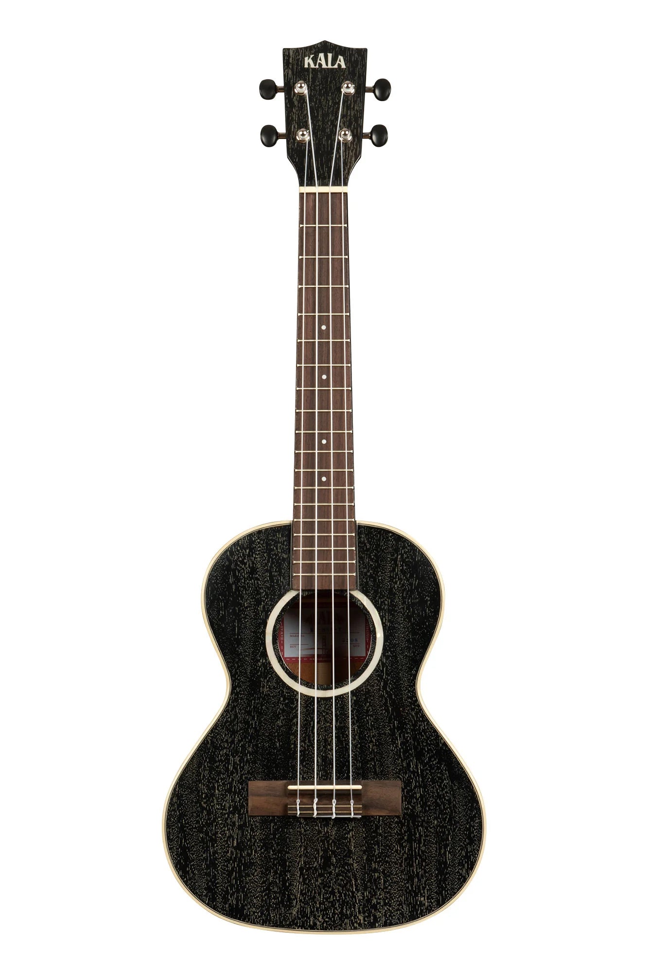 Kala All Solid Salt & Pepper Doghair Mahogany Tenor Ukulele