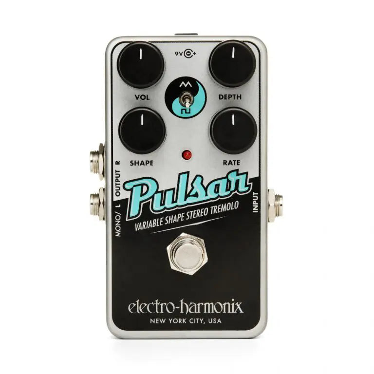 Electro Harmonix Nano Pulsar Variable Shape Stereo Tremolo - New