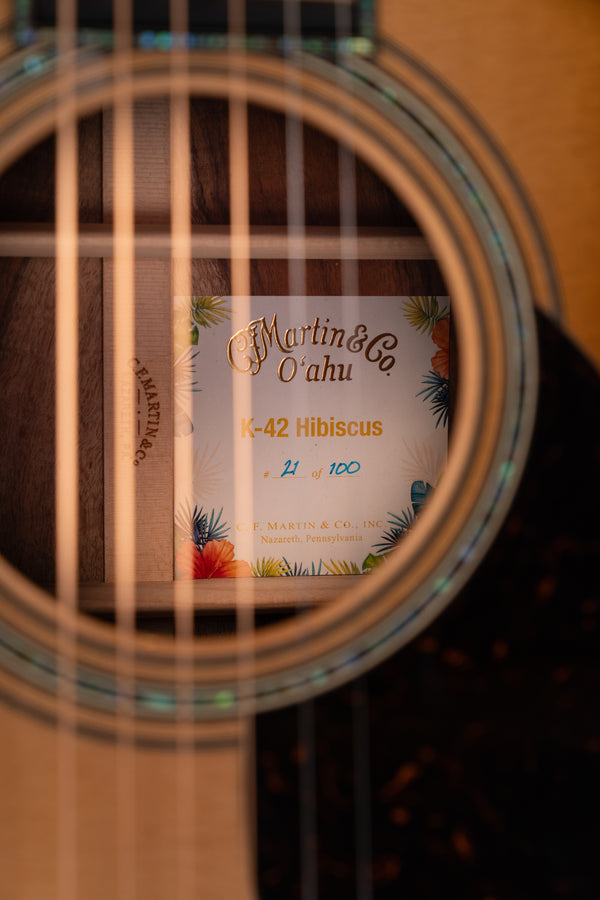 Brand New Martin O'ahu K-42 Hibiscus
