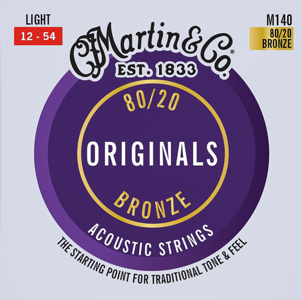 Martin "Originals" 80/20 Bronze - Light 12-54