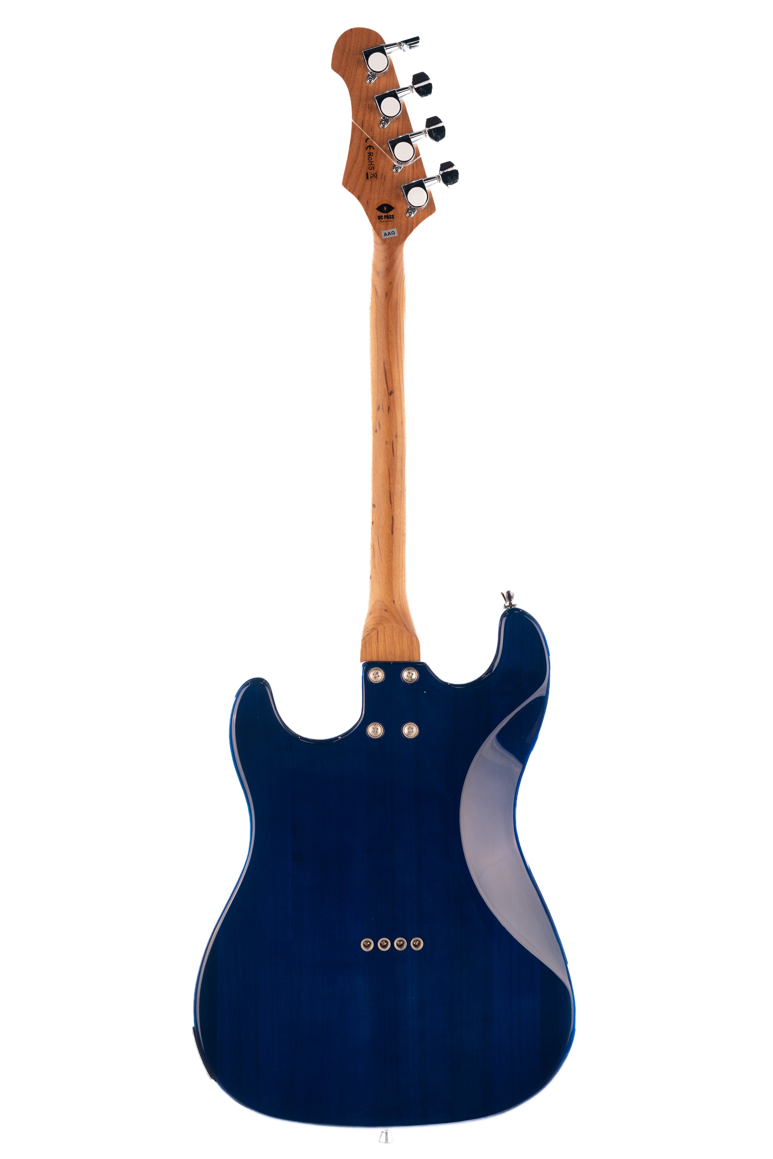 Flight Pathfinder Tenor Electric - Trans Blue Ukulele