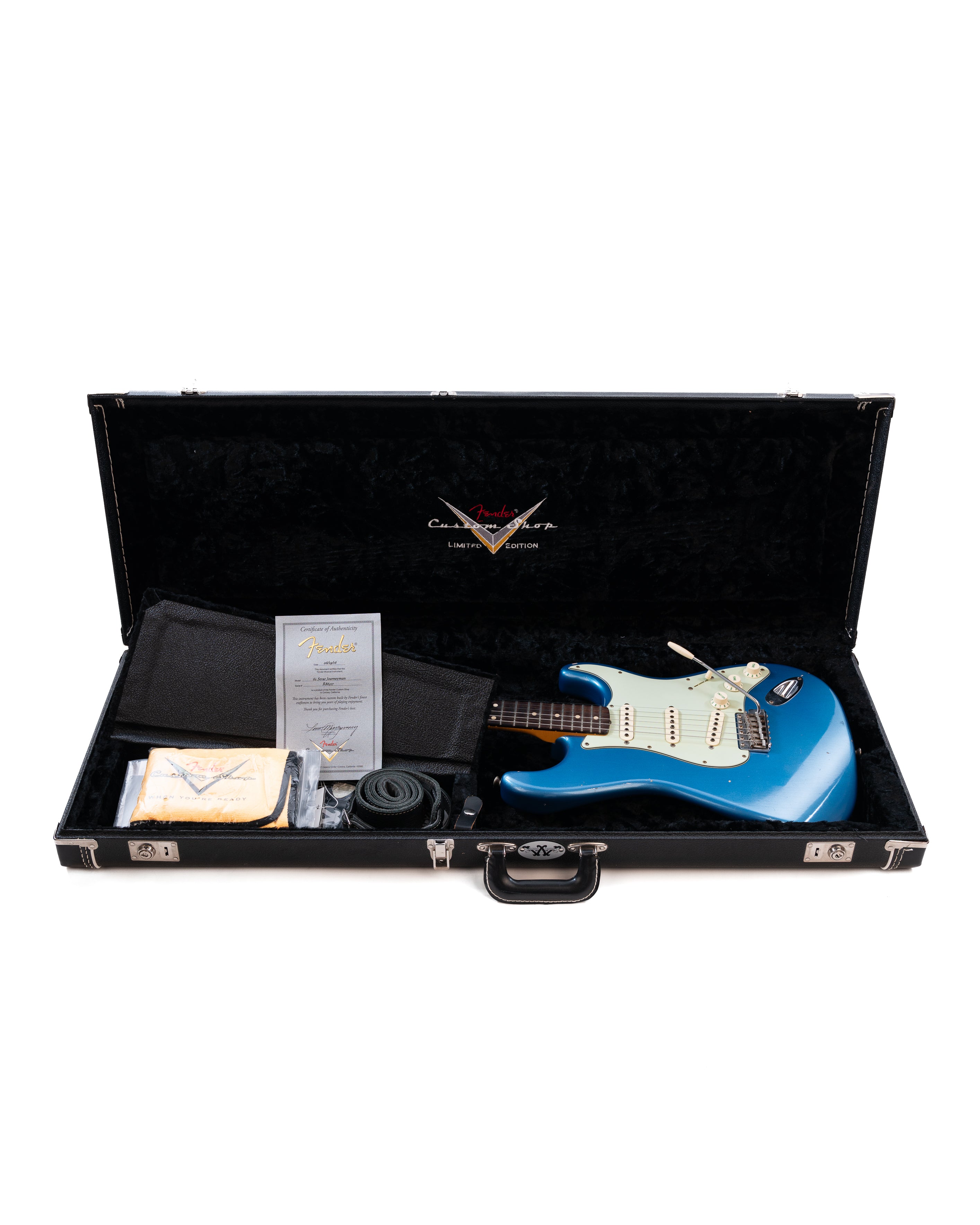 2016 Fender Custom Shop '62 Stratocaster Journeyman Lake Placid Blue