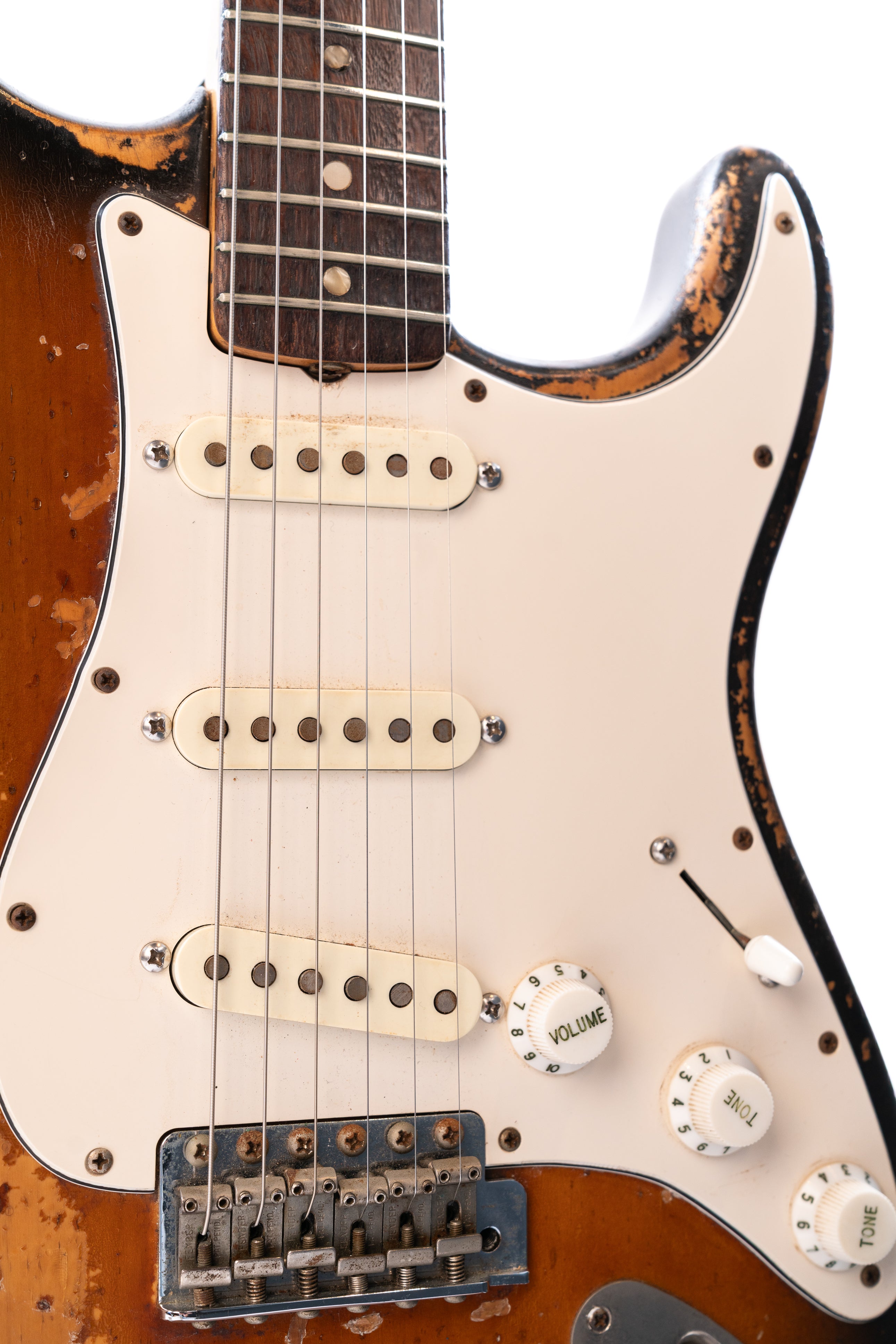 1971 Fender Stratocaster in Three Tone Sunburst