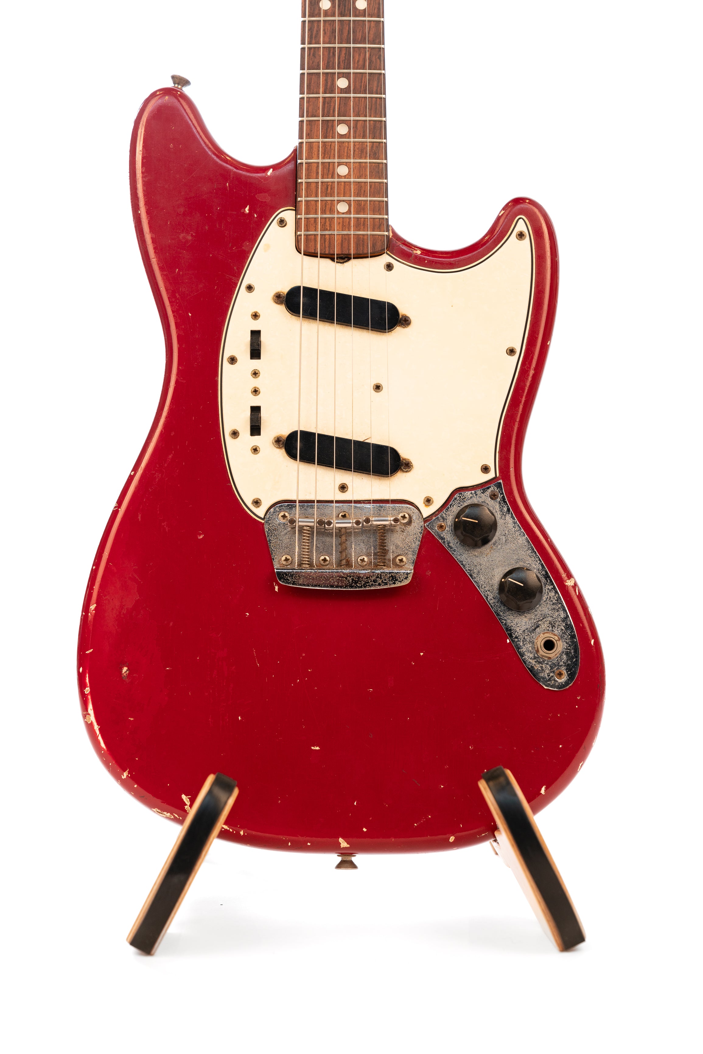 1965 Fender Duo-Sonic II in Dakota Red