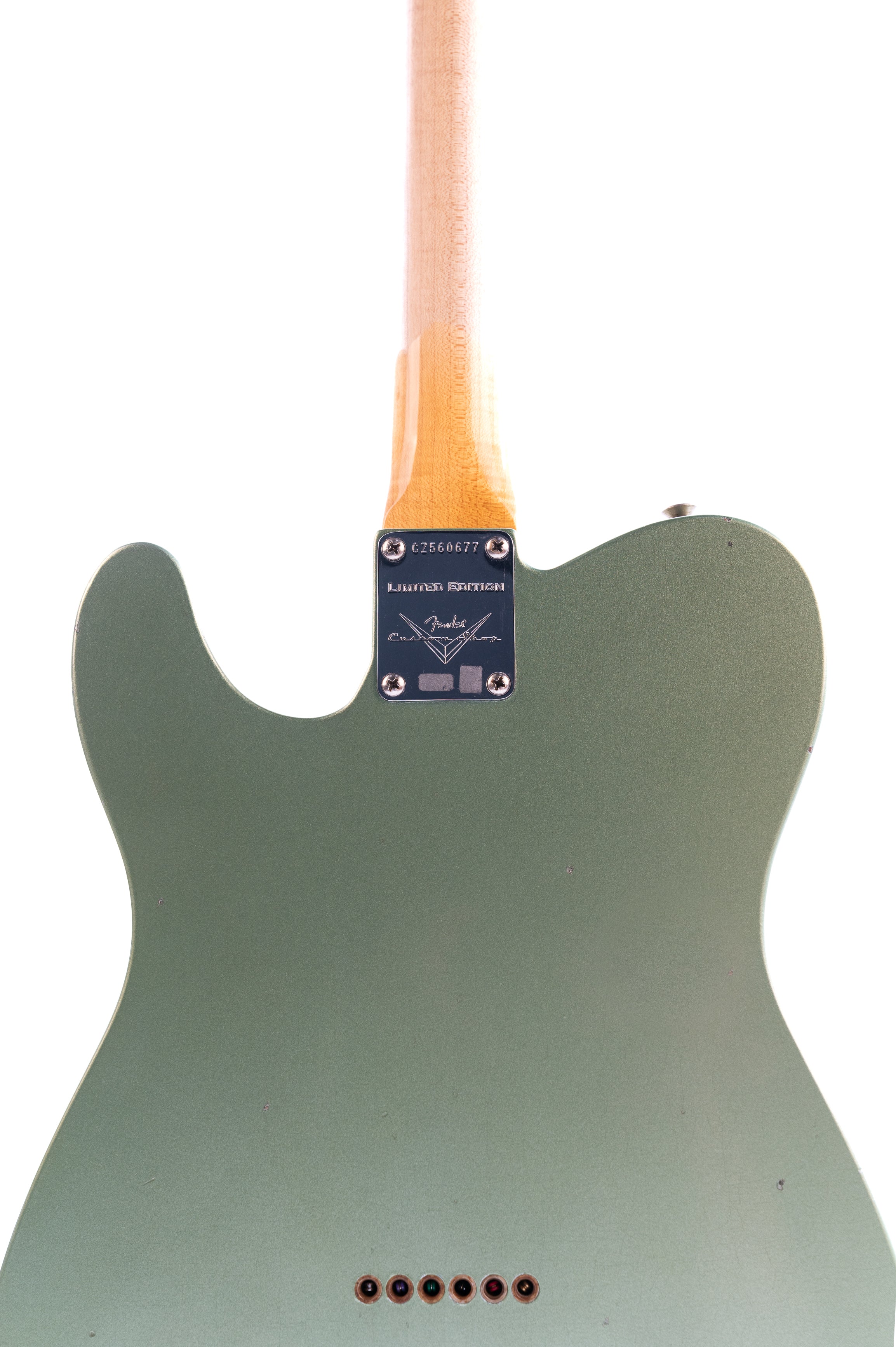 2022 Fender Custom Shop 1963 Telecaster in Journeyman Sage Green Metallic