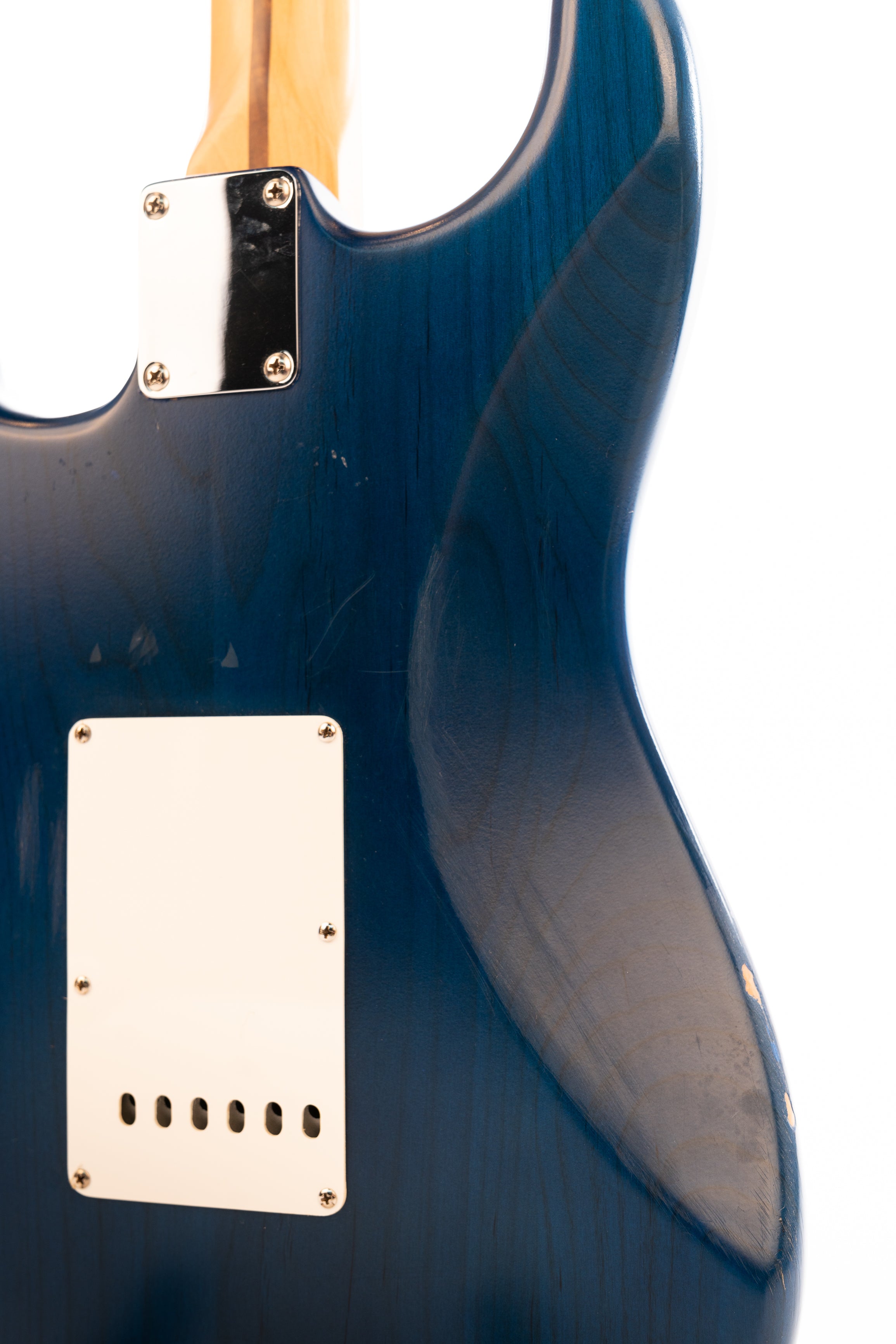 2003 Fender Highway One Stratocaster in Transparent Satin Blue
