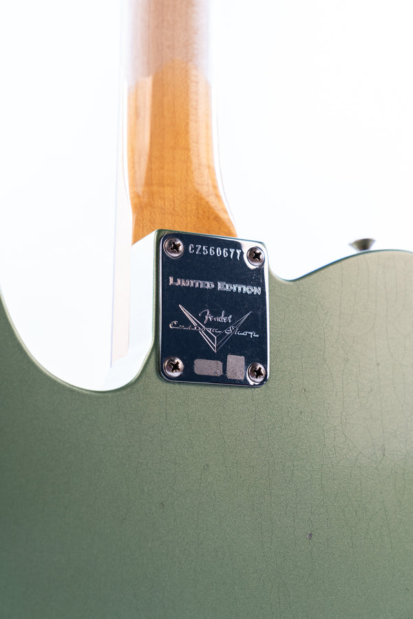 2022 Fender Custom Shop 1963 Telecaster in Journeyman Sage Green Metallic