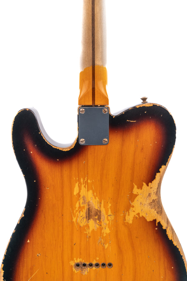 Fender Custom Shop '52 Telecaster Super Heavy Relic in 2 Tone Sunburst
