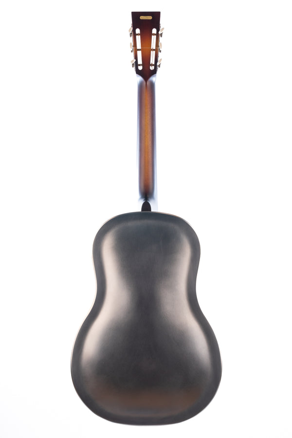 Brand New National Raw Steel 12th Fret Resonator