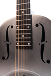 Brand New National Raw Steel 12th Fret Resonator