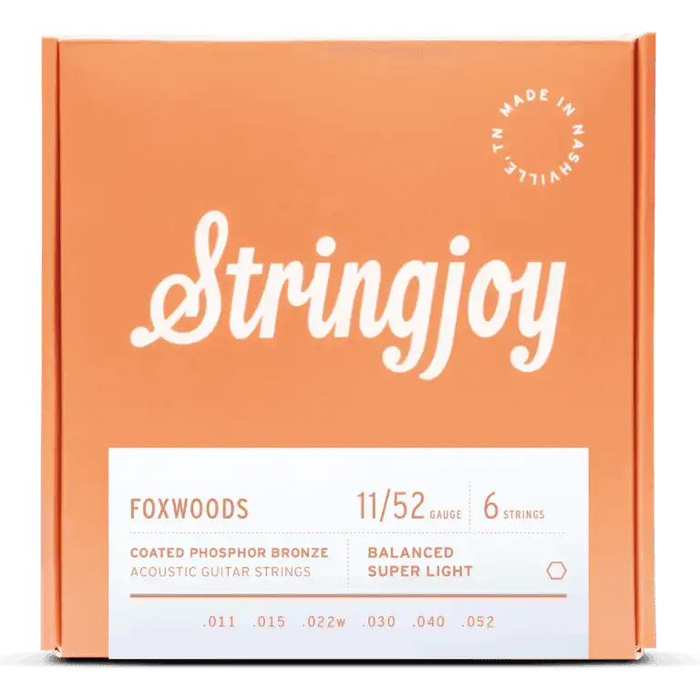 Stringjoy Foxwoods - Coated Phosphor Bronze Acoustic Guitar Strings