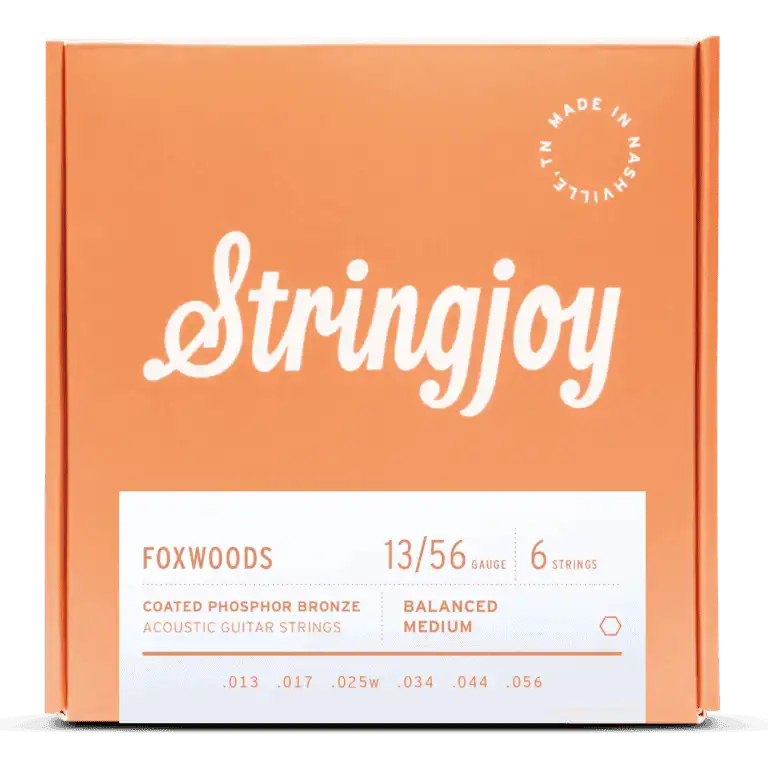 Stringjoy Foxwoods - Coated Phosphor Bronze Acoustic Guitar Strings