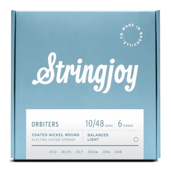 Stringjoy Orbiters - Coated Nickel Wound Electric Guitar Strings