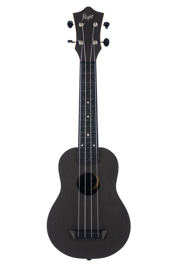 Flight TUS-35 Travel Soprano - Black Ukulele