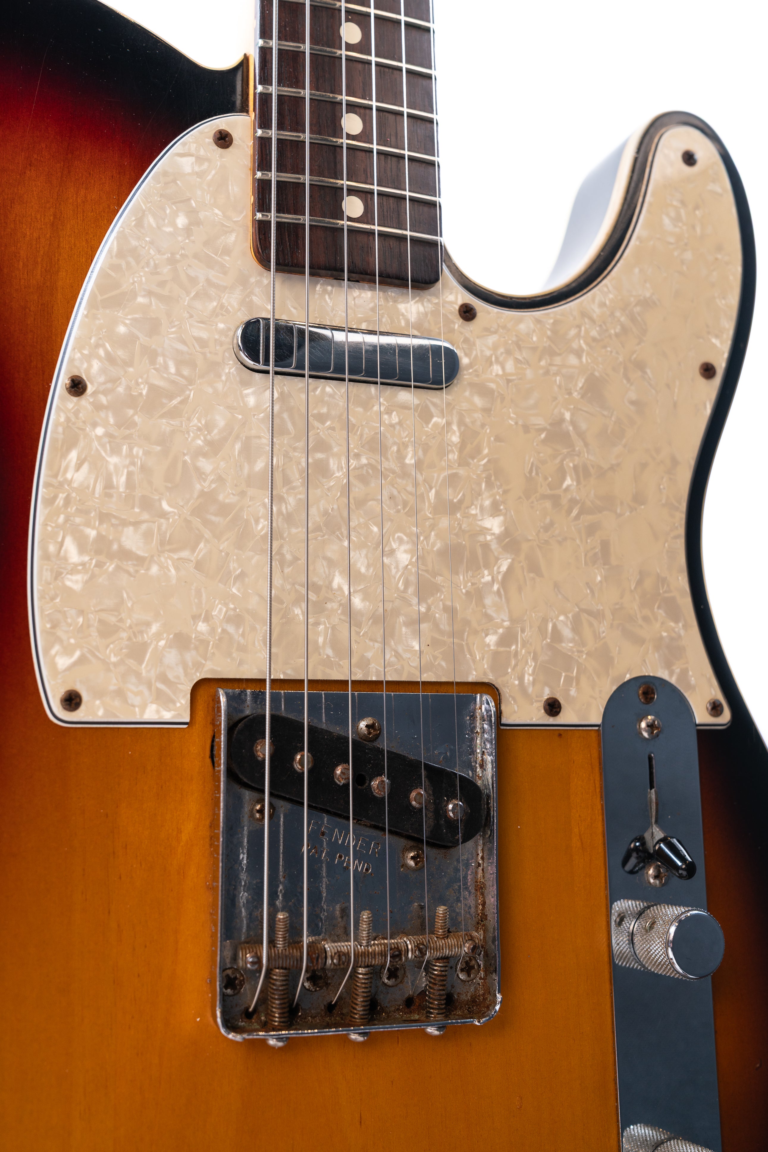 2004 Fender American Vintage '62 Telecaster Custom in Three Tone Sunburst