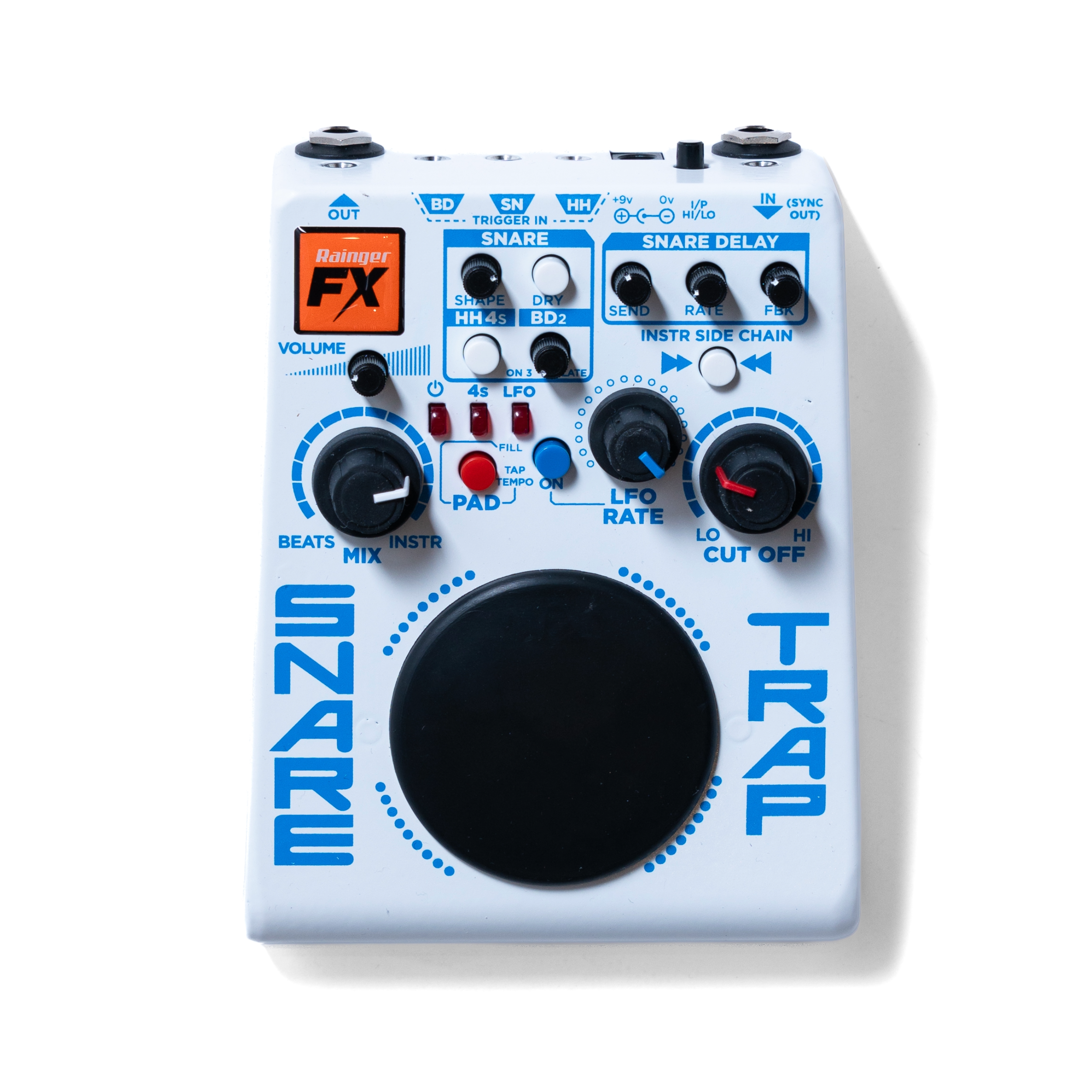 Rainger FX - Snare Trap Pedal - New