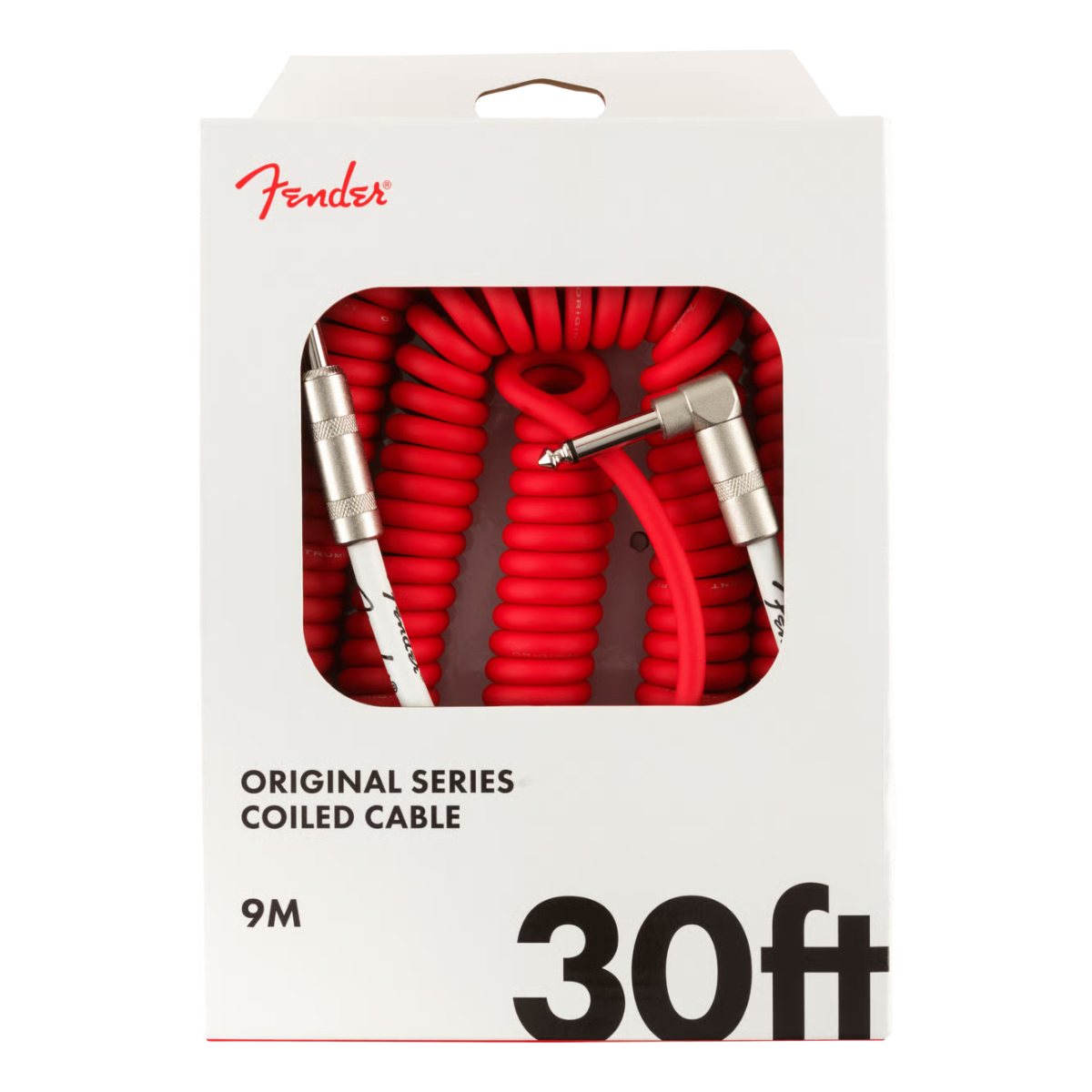 Fender Original Series Coil Cable Fiesta Red - 9m