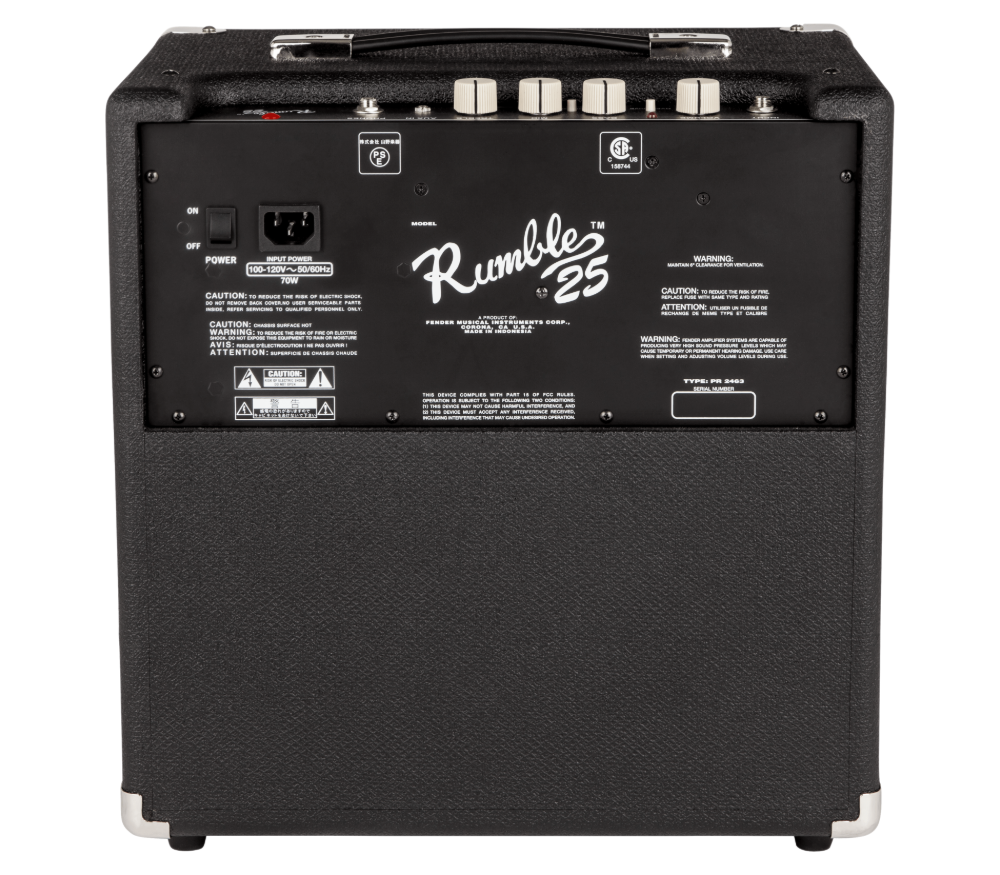 Fender Rumble 25 V3 Bass Amp