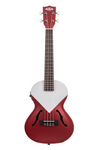 Kala Archtop Jazz Tenor Ukulele in Red