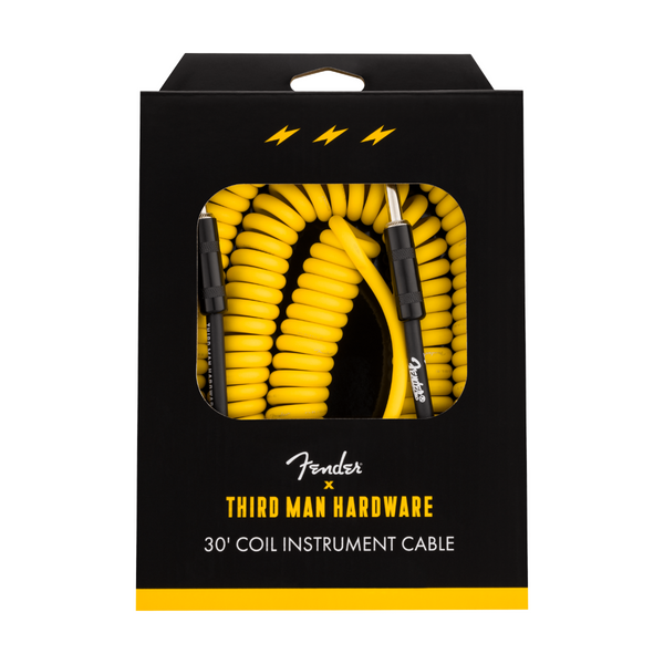 Fender x Third Man Hardware Coil Cable Yellow - 9m
