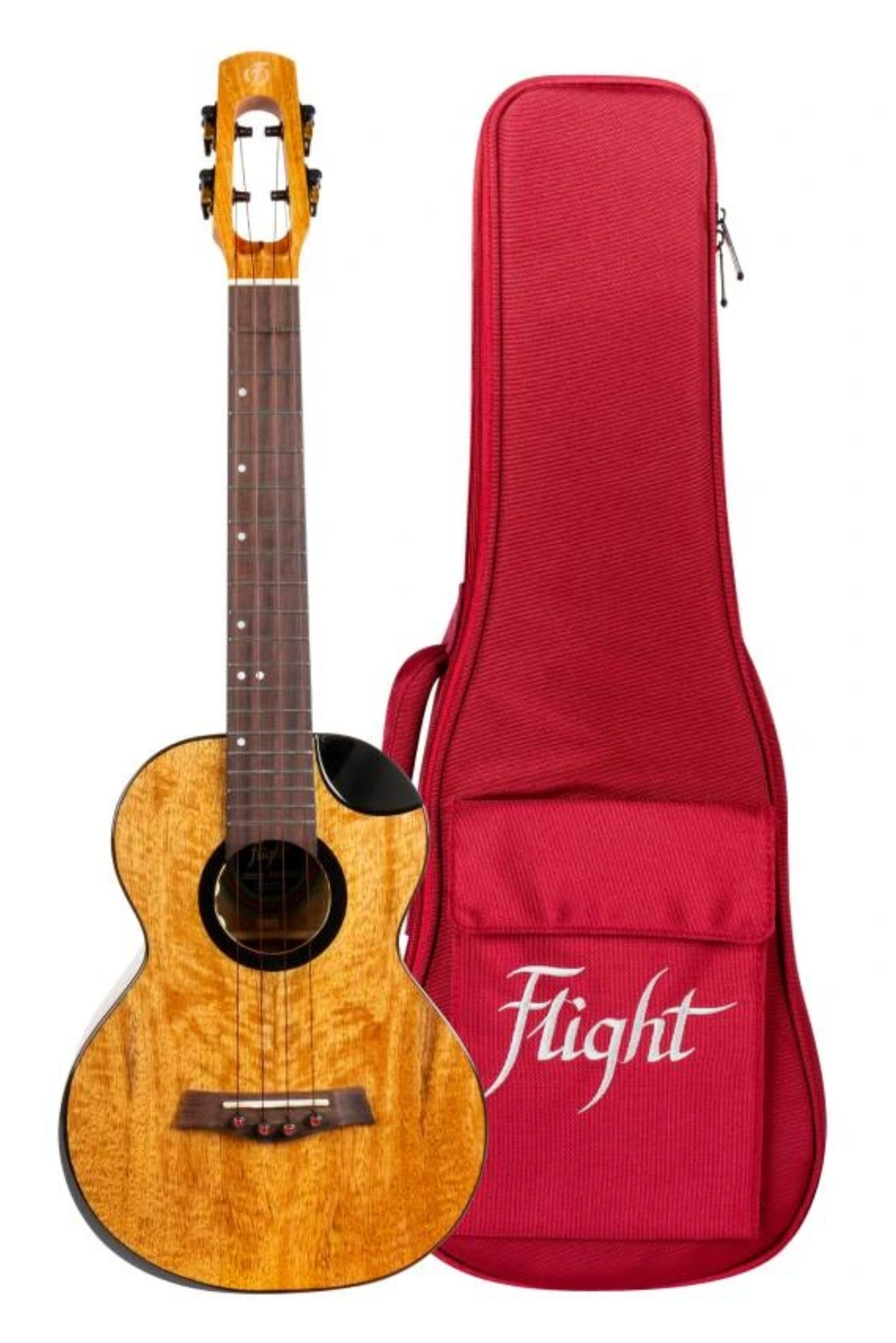 Flight Fireball Tenor EQ-A - All Solid Mango Ukulele