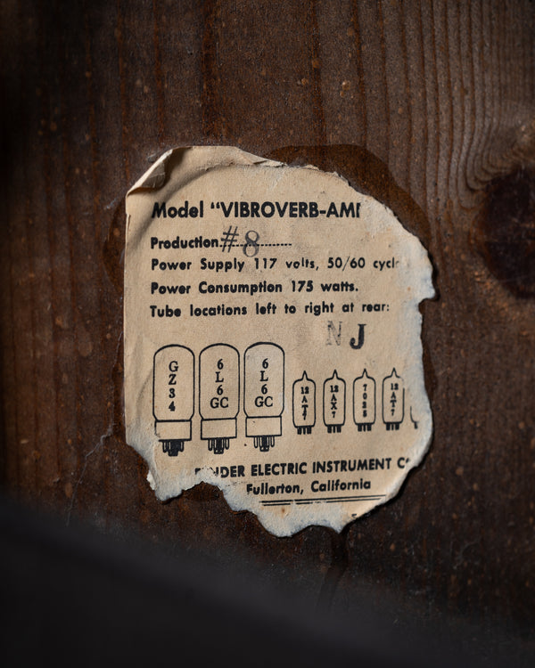 1964 Fender Vibroverb Amplifer