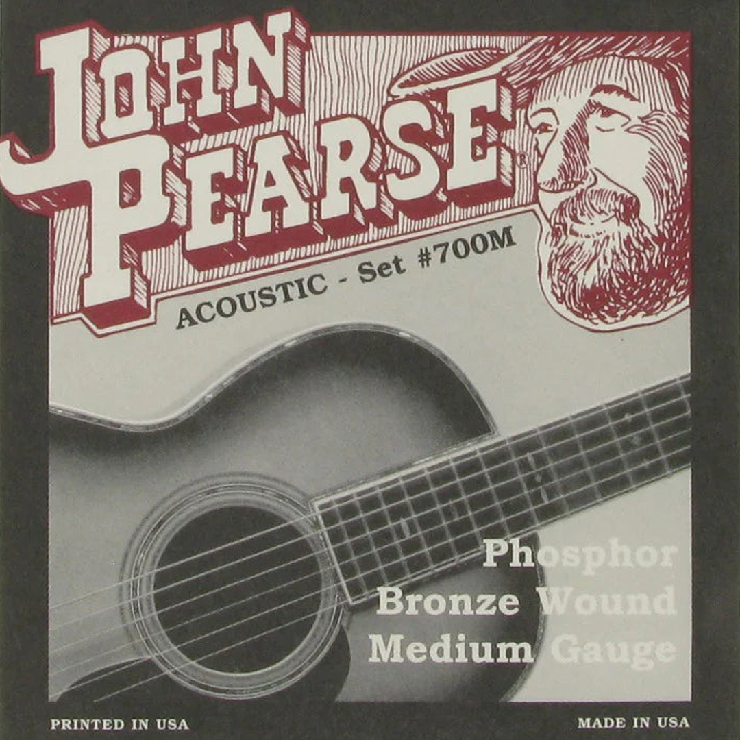 John Pearse Phosphor Bronze Acoustic Guitar Strings