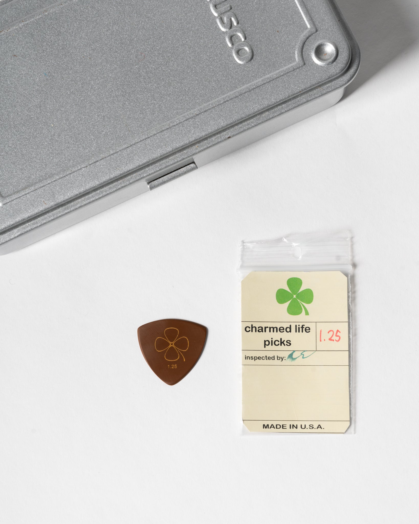 Charmed Life / Vespel Brown Polyimide Guitar Pick - Triangle